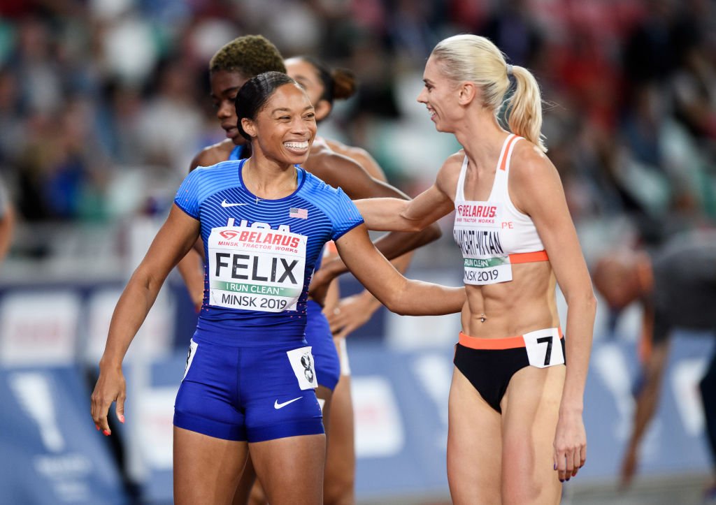 BBCSport's tweet image. Six-time Olympic champion Allyson Felix has been selected in the #USA team for the World Athletics Championships for a record ninth consecutive time 👏👏 

More: bit.ly/30oyj7l