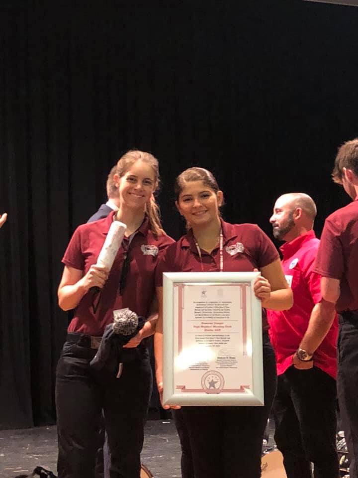 BCPSFineArts's tweet photo. CONGRATULATIONS Mr. Rivero and Stoneman Douglas’ Marching Band. Today they received a visit from London dignitaries and were invited to perform in the London New Years Day Parade and Festival in 2021!! @browardschools @RobertwRuncie @lorialhadeff @EagleRegimentHS @BCPSAppLearn https://t.co/2X89diEwn5