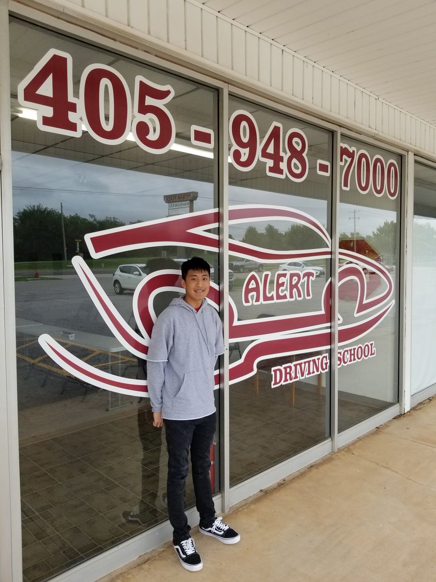 alertdrivingok's tweet image. Congratulations to Maria, Phillip, Jackson, and Pedro who passed their drivers license test with Alert Driving School!
Our Driver's Education courses are a minimum of ten hours with a state certified instructor. Enroll now at alertdrivingok.com #alertdriving #driversed