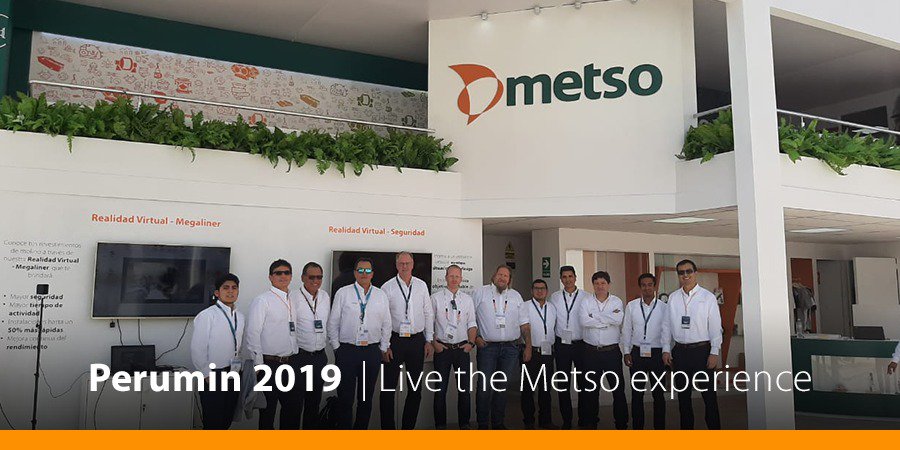 MetsoOfficial's tweet photo. The day has finally arrived! 😊 We welcome you to #Perumin2019. Come and visit us at our booths 101, 102, 103 and 104 and live the Metso experience. More in Spanish at https://t.co/jlTZ6PrurK #MetsoPerumin @PeruminOficial https://t.co/PTC1TP2sf9