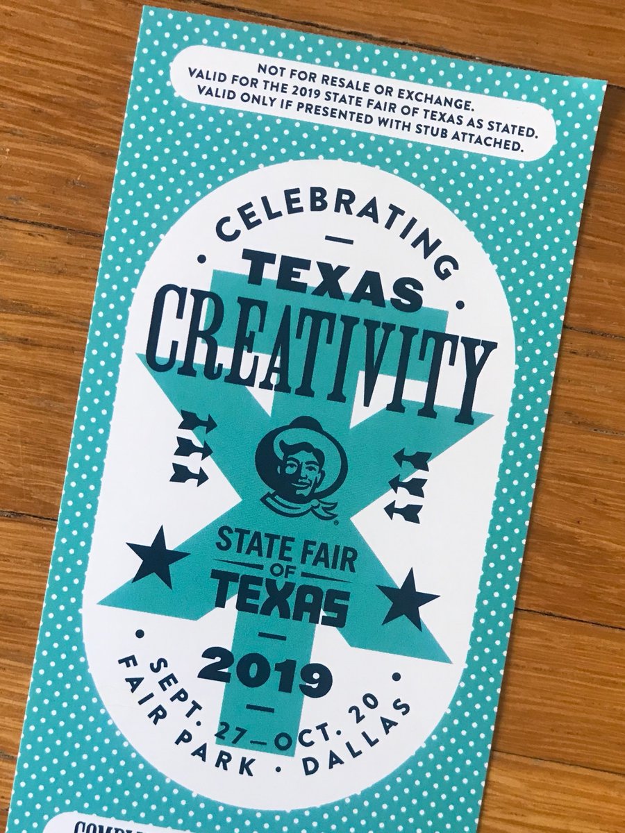 artsylisatx's tweet photo. I'm L💗VING the @StateFairOfTX theme this year!! 🙌 #CelebratingTexasCreativity ‼️ https://t.co/cAWznBKezJ