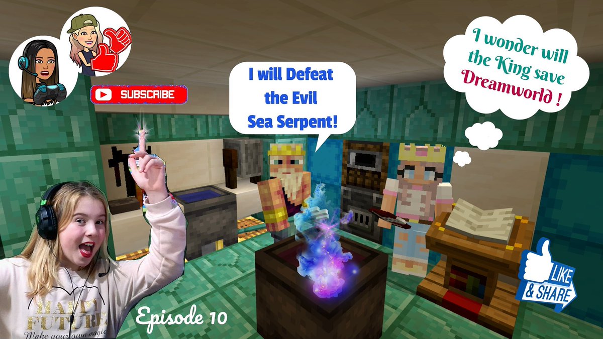 Elicatcraft's tweet photo. ❤️😊Dreamworld Episode 10! Will the 👑 save Dreamworld!
It's Worth the Wait! They Just keep getting Better.
GO CHECK IT OUT! On @tinyarielpearl youtube channel  #Minecraft #minecraftbeta #Minecraftsever #Elicatcraft #Gaming #Roleplay #Familyfriendly
https://t.co/q4iCQfYWDD https://t.co/vNx7ghrYlR