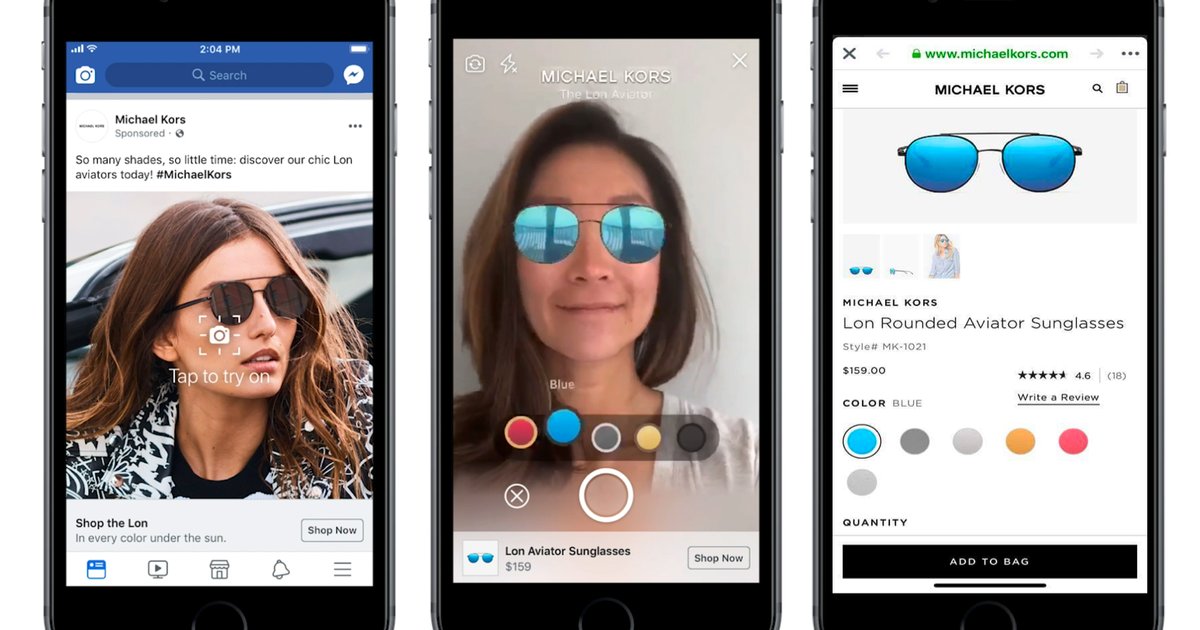 McAllisterMktg's tweet image. Facebook is testing augmented reality ads in the News Feed. Here’s what it means for consumers like you mashable.com/article/facebo… #Facebook #FacebookAR #News