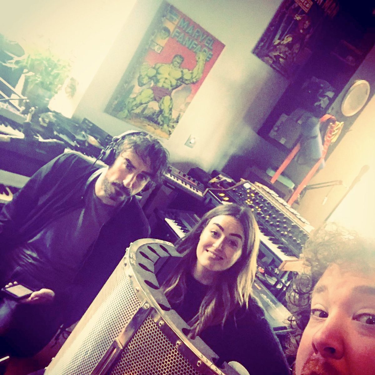 Doing a bit of writing ✍️🎶 with <a href="/RoisinOmusic/">Róisín O</a> &amp; <a href="/IsaacBroe/">Broe</a> <a href="/ThanksBrother_/">Thanks Brother</a>