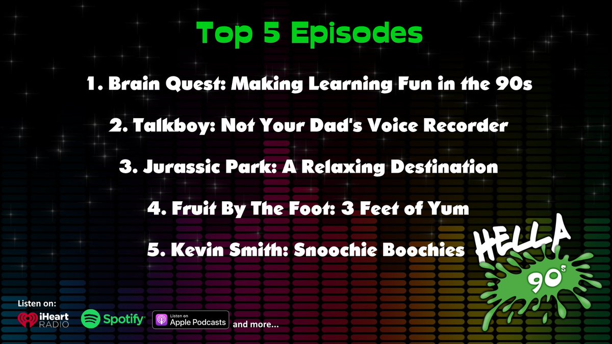 Listen on your favorite podcast app or find all the episodes at podcast90.com/listen-now 
#podcast #newepisode #90s #nineties #movies #toys #nostalgia
