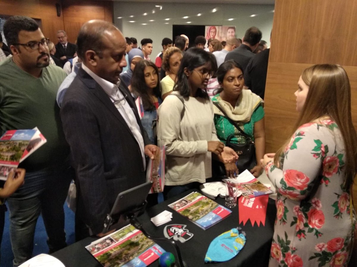 isnexpo's tweet photo. We hosted over 500 students today at our College Fair in Kuwait. https://t.co/g3MqVMz67t