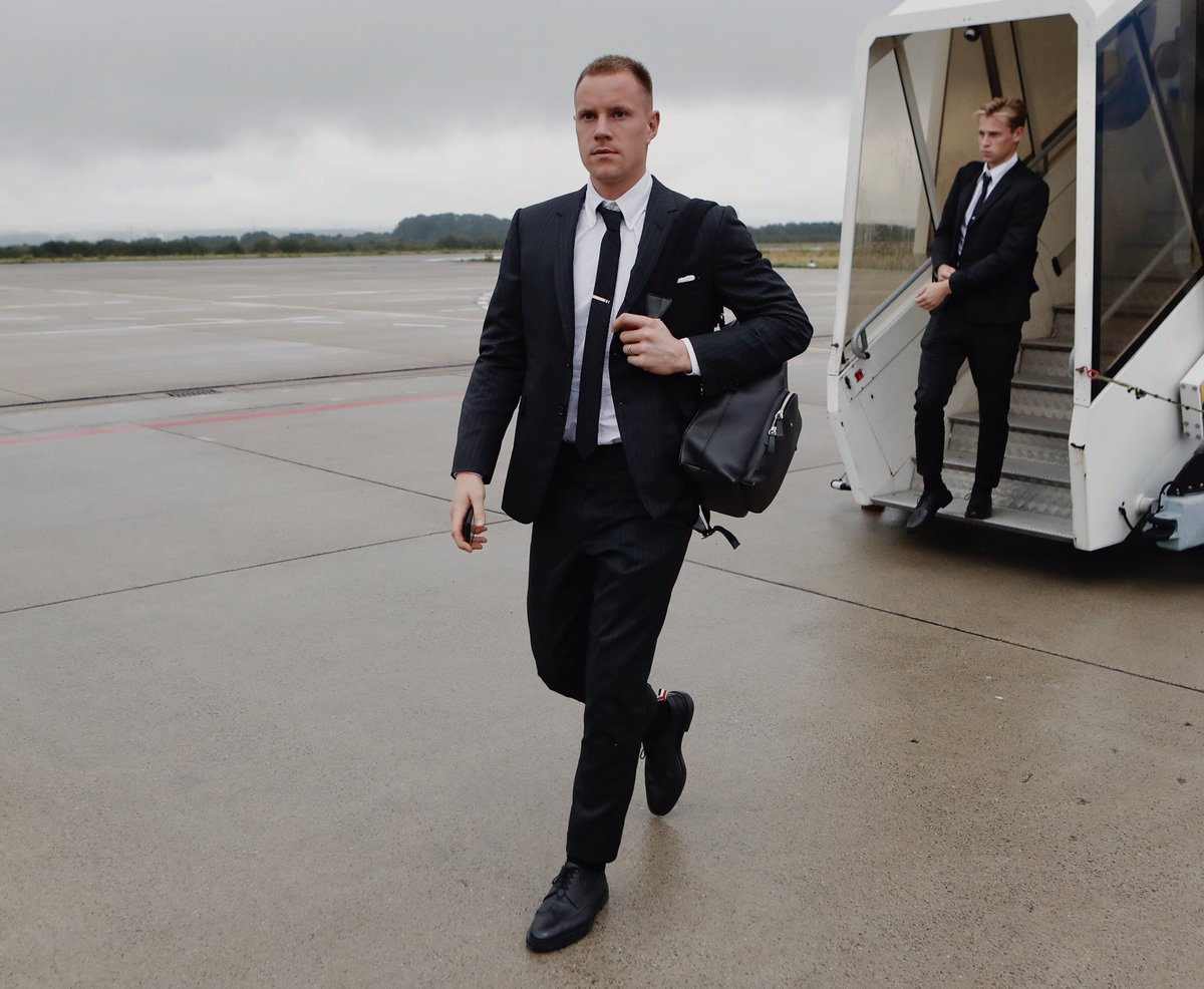 mterstegen1's tweet photo. Arrived in Dortmund to begin our Champions League campaign. Looking forward to tomorrow 👀😁🤙🏻 #UCL https://t.co/3VNyde30yi