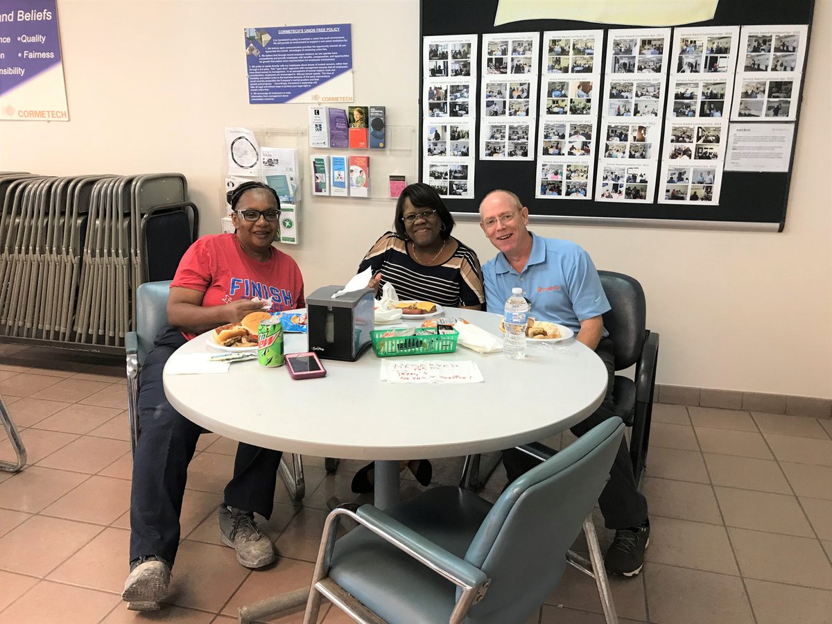 CormetechInc's tweet photo. Our Employee Appreciation Day was filled with great company, food and more. @CormetechInc thanks you all for the hard work that you do every day! We are proud to have you on our team. 

#EmployeeAppreciation #ThankYou 

@Krishnan_Inc https://t.co/3mxKk7PfNy