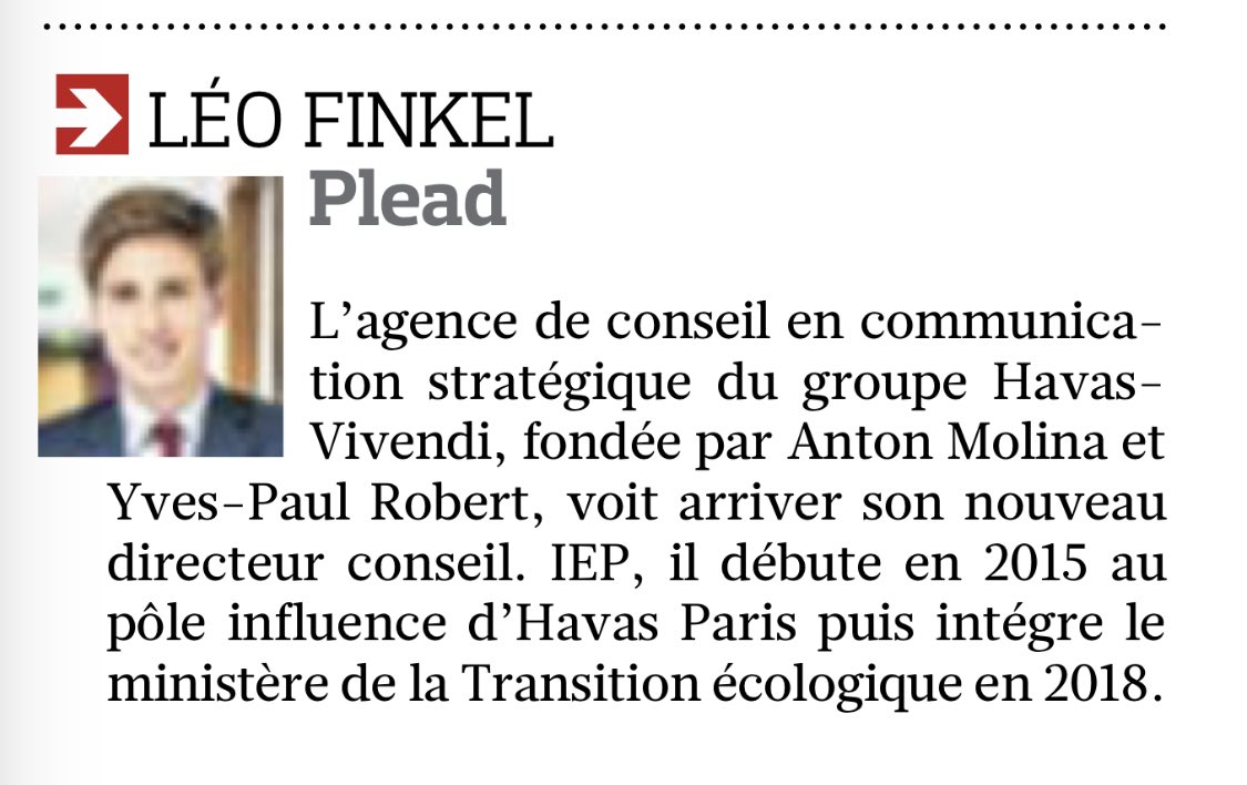 PleadAgency's tweet photo. Welcome @Leo_Finkel ! Best is yet to come via @Figaro_Economie https://t.co/kk24ivcHAp