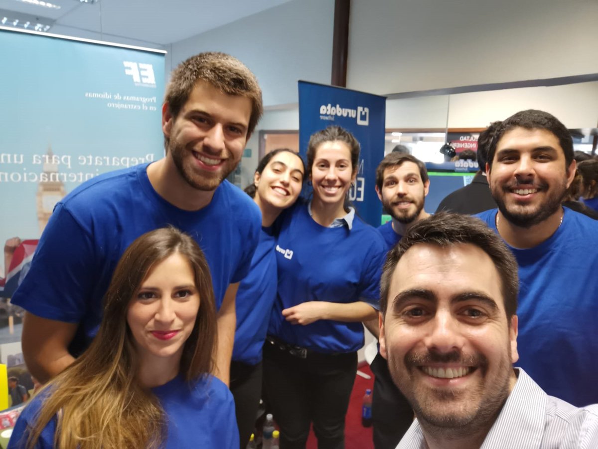 UrudataSoftware's tweet image. Un año más nuestro equipo dijo presente en la 
#feriaort, gracias a nuestro team y a todos lo que se acercaron para conocer nuestra propuesta. Nos vemos el año que viene! @UniversidadORT 
#urudatasoftware #uniteanuestroequipo