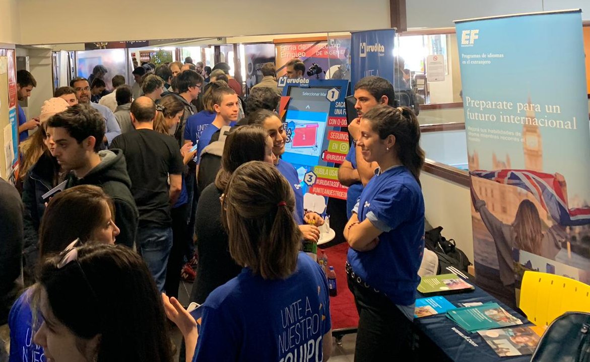 UrudataSoftware's tweet image. Un año más nuestro equipo dijo presente en la 
#feriaort, gracias a nuestro team y a todos lo que se acercaron para conocer nuestra propuesta. Nos vemos el año que viene! @UniversidadORT 
#urudatasoftware #uniteanuestroequipo