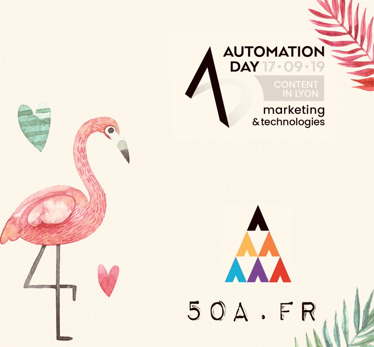 agence50A's tweet photo. Si à 50ans on n'a pas un programme Inbound avec Automation Marketing, on a quand même raté sa vie... See you in LYON avec @nicolas2fr @Thibio_  #Automation #AutomationDay #InboundMarketing https://t.co/TMuOjGWaYU