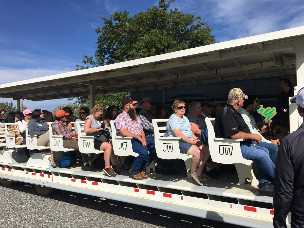 Thanks for the mention! viveksharma_127: All set to highlight field research at #PowellResearchandExtension Center, WyAgResearch; Nebraska #watertour2019!! waterforfood