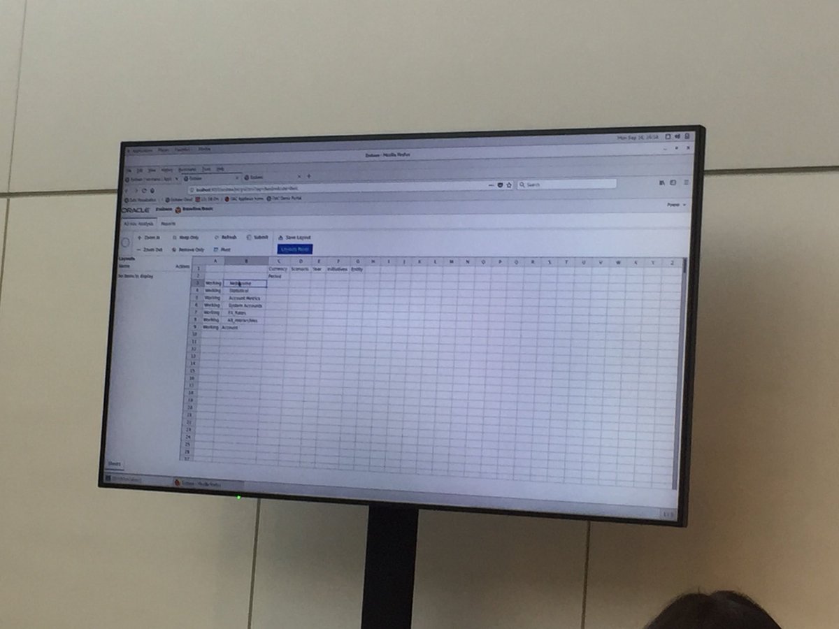 CameronLackpour's tweet image. #SmartView with #Essbase?  Why when you can go direct from the browser?  #orclepm ⁦@oracleopenworld⁩
