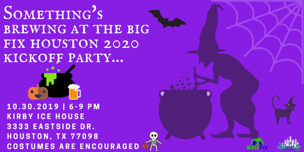 Animal Overpopulation is Very Scary!  Join us Halloween Eve to kickoff Big Fix Houston 2020!  Join us in raising funds for our 4th annual large-scale spay, neuter and microchip event! #Unity4Solutions #TogetherWeCan #EndTheCycle #Houston #HoustonAnimals bit.ly/BFH2020