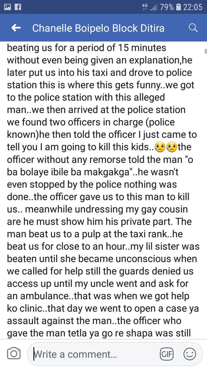 ThabsMthiyzo's tweet photo. Please intervene @SAPoliceService
@NorthWestDOH
@motswedingfm
@PSiRALive
#JusticeForBoipelo
#ReaTsotellaMonday https://t.co/LBMpq34oBW