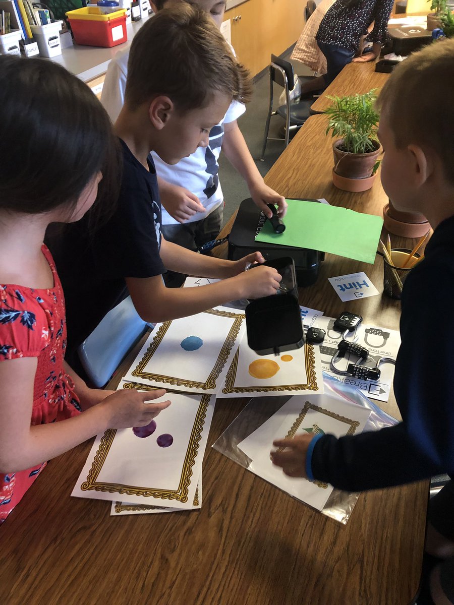 Dot day Breakout in Second grade #WBPandas #weared34