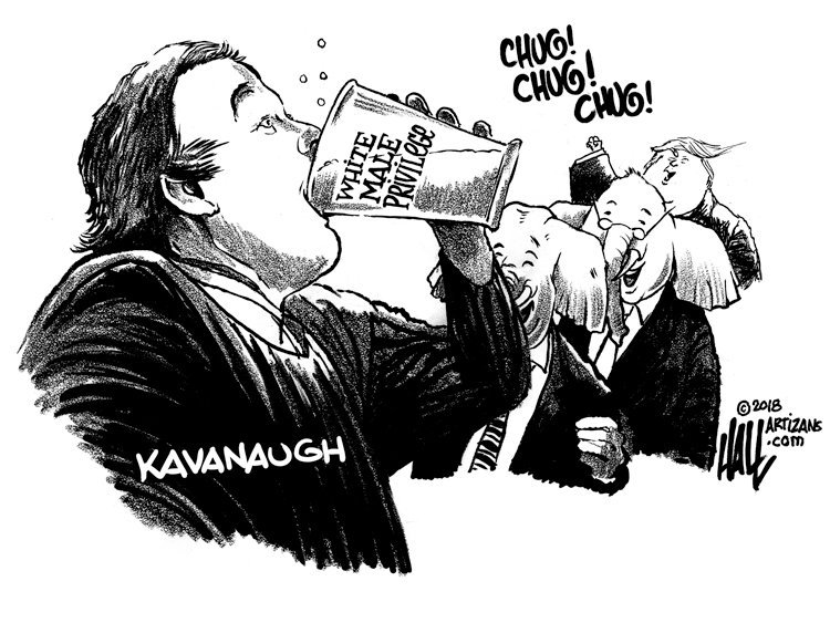 halltoons's tweet image. #Kavanaugh is trending again. Here’s a few "more" oldies but goodies. 
@AprilDRyan @co_rapunzel4 @MaggieJordanACN @laloalcaraz #ILikeBeer
