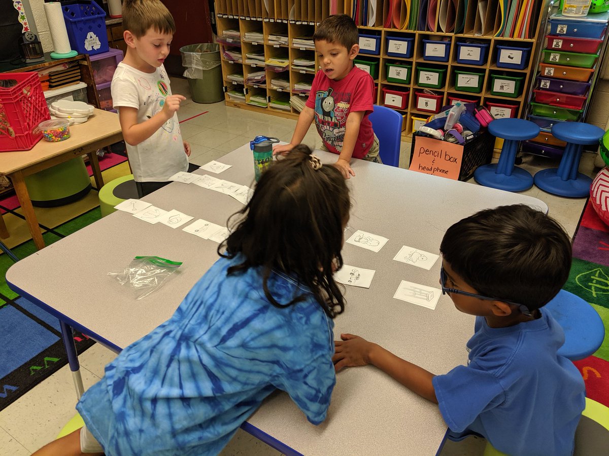 MissMcEleneyK's tweet photo. During science today @WoodcrestES, we started our first Picture-Perfect Science lesson,  "Do You Know Which One Will Grow?" After, scientists sorted cards into two groups: grows and does not grow. #cherryhillscience #WEareCHPS https://t.co/VL55i6xbSy