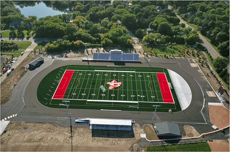 A major addition at Henry Sibley High School is complete — Warrior Field, the new athletic complex, hosted its first game Sept. 5. The second phase of work will include modernization of classrooms for family and consumer sciences, shop, art and more. READ: ow.ly/MCdo50wbTho