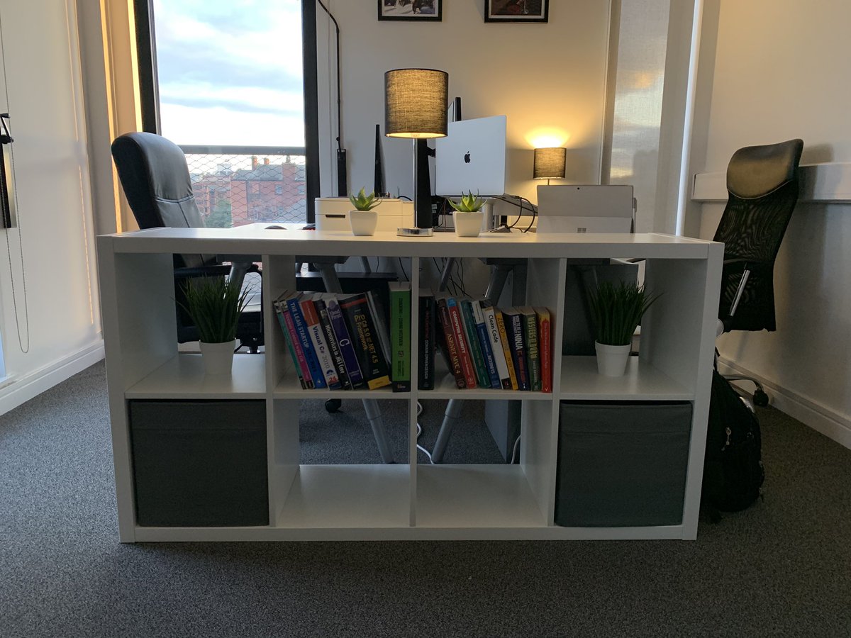 PositSoftware's tweet image. Office is coming along nicely.