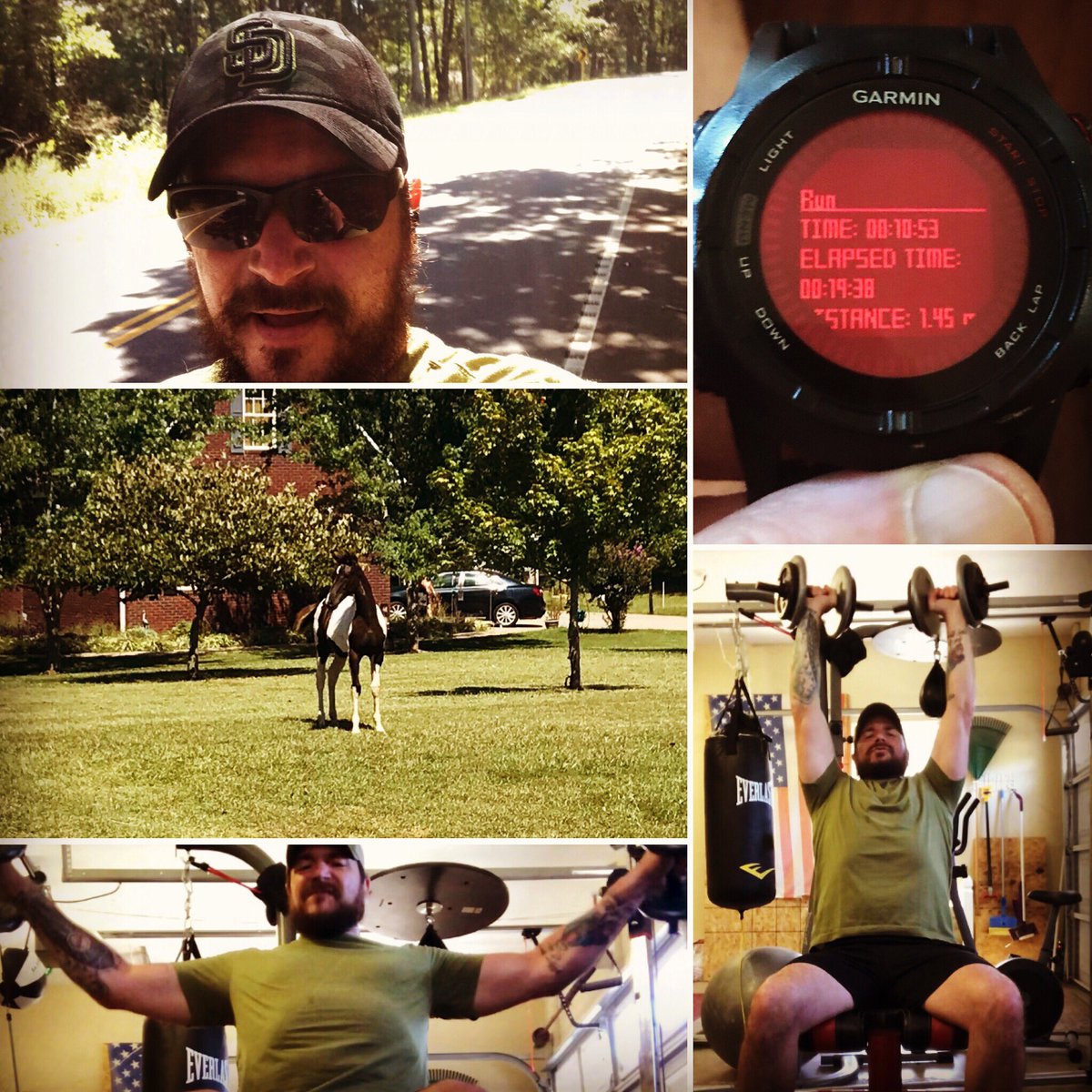 Shipwreck6669's tweet photo. Shoulders and hill run. Got greeted by a friendly neighborhood pony. ππ½ββοΈππ»ββοΈπ#shreadding https://t.co/ZSZhbTi9ef