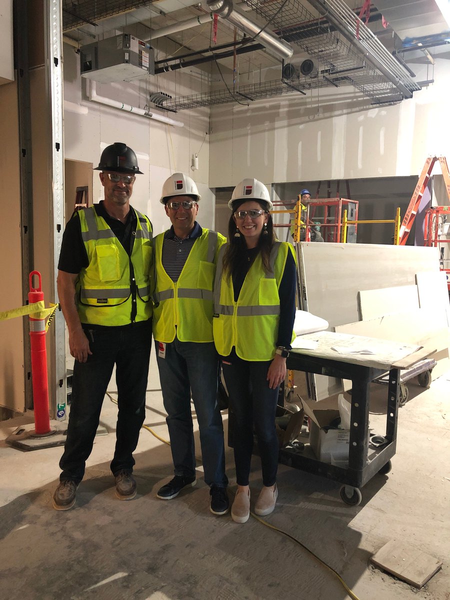 EricShander's tweet photo. It's a very exciting time to be at @RedHat. Today I toured a new area on the first floor of the Red Hat Tower here in Raleigh. This will be a space for our associates to work that will also connect us more to the local community. Can't wait to see the finished product! https://t.co/XGiNIyvz8r