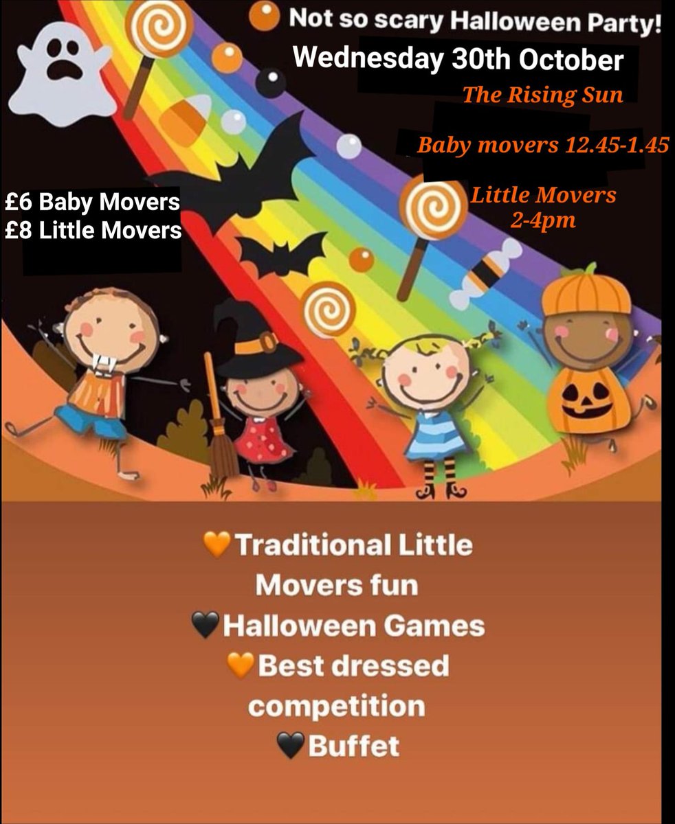 Our Halloween Spooktacular is now ON SALE! 

These events always sell out so please be quick to book your ticket. 

Please note there is 50% sibling discount also available on our BOOK NOW button!
#halloween #babyclass #toddlerclass #active #fun #familyfitness #memories
