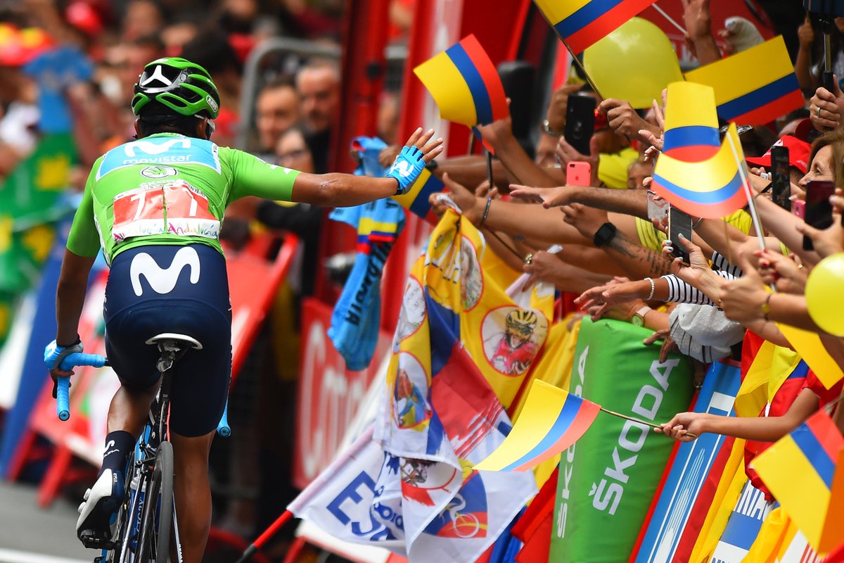 ahumedogle's tweet image. Nos has inspirado a luchar y soñar en grande 💙#VamosporMas #SiempreConNairo 🇨🇴 #SomosMovistar