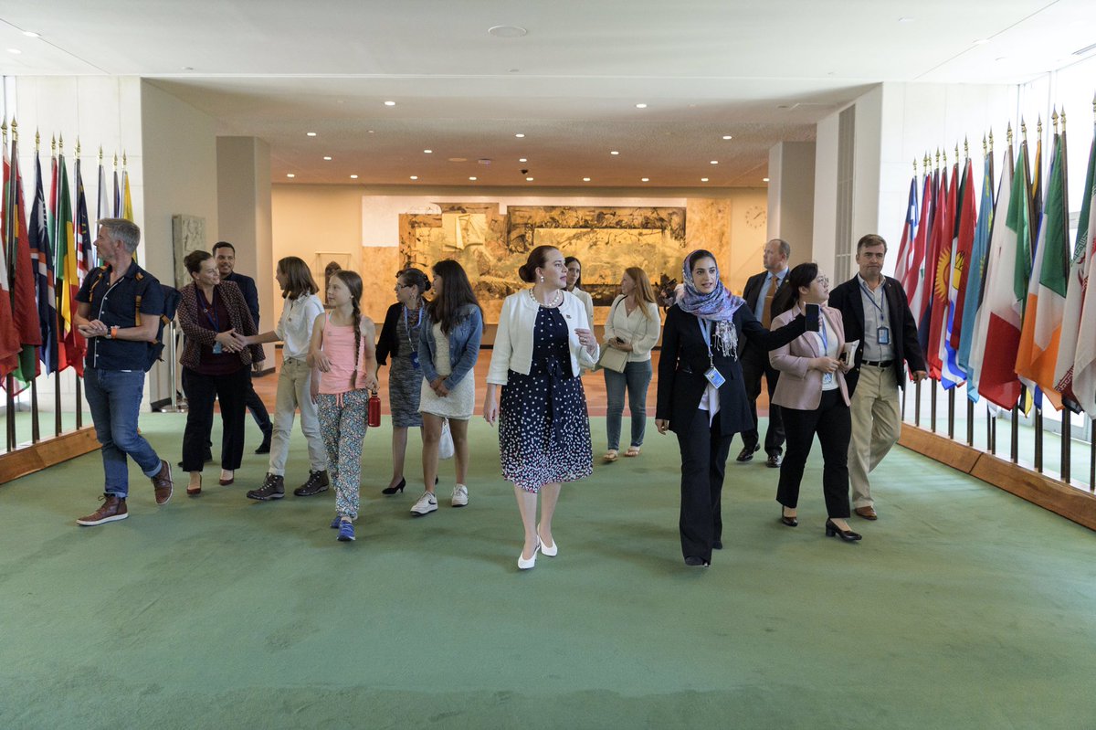 UAEMissionToUN's tweet image. Thank you @mfespinosaEC for your leadership &amp;amp; hard work to make the @UN relevant for all &amp;amp; for championing #multilateralism.

We are proud to have joined forces with you on #SCReform, empowering #women &amp;amp; #youth, &amp;amp; advancing #ClimateAction.