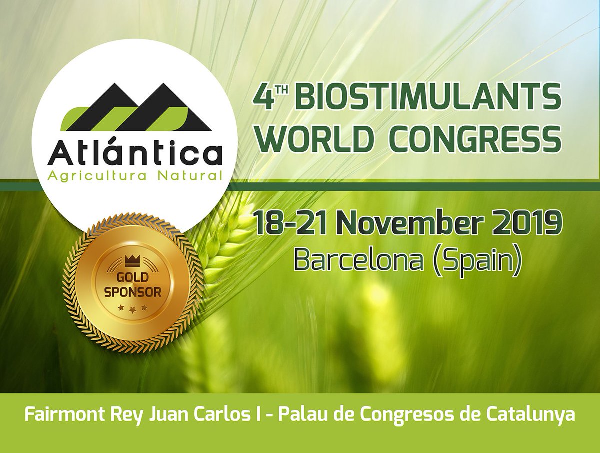 AtlanticaAGRI's tweet photo. 👨🏻💻👨🏻🔬🌱 ¿Sabías que #AtlánticaAgrícola será patrocinador oro de la edición del 4th #BiostimulantsWorldCongress? 🌍💧🌱
⏩ https://t.co/nvdG6T7mxZ @NewAgIntl #NewAgInternational #Knect365 #biostimulants https://t.co/XjheS3LeAf