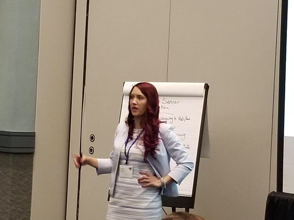 Thanks to all whom attended our session “We Grow Old Because We Stop Playing” today at #NCSCPARKSCON 
Go out there and think like a senior or a teen and plan your parks and programs for them too!