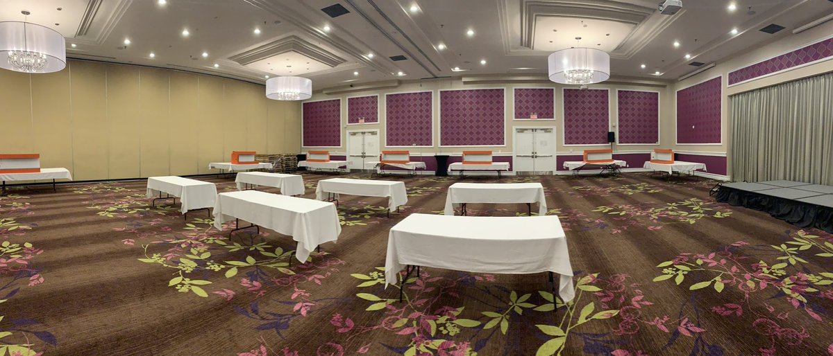 AgentRobins's tweet photo. The #SquadCon2019 Interactive event is getting prepped. Agents are you ready to build some ecosystems!? https://t.co/Ot0rXVtEUV
