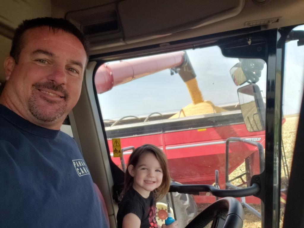 #harvest19 started today with some great help! #cowchow