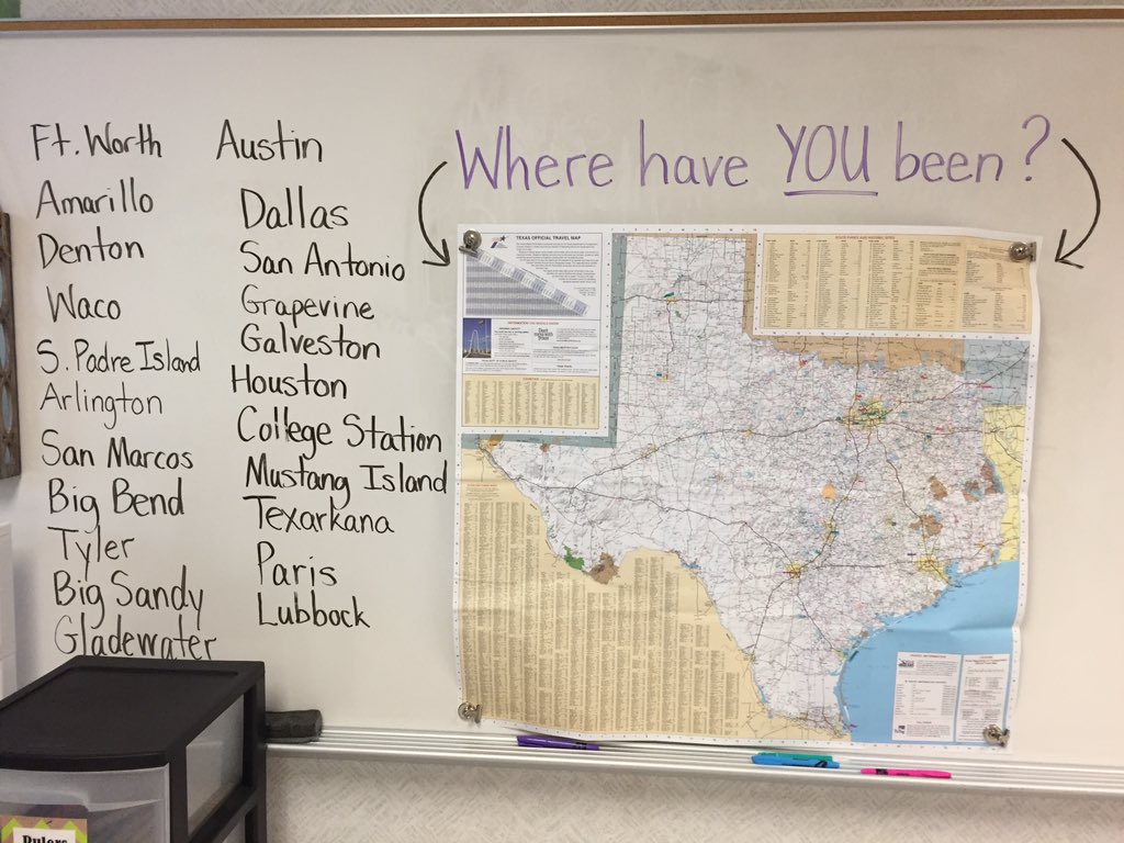 MsPhillipsCMS's tweet photo. Hospitality students are mapping the state of Texas before we start making big Texas travel decisions. @curtiscougars @Allen_CTE #Soar2030 #BeExcellentOnPurpose https://t.co/TqA6Urq2NQ