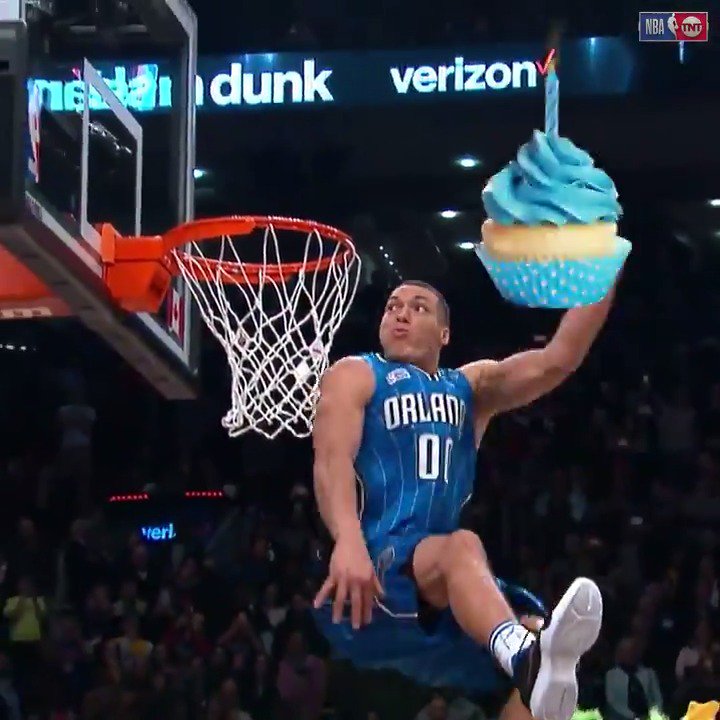 Never forget when Aaron Gordon showed out at the 2016 Dunk Contest.

Happy Birthday,  