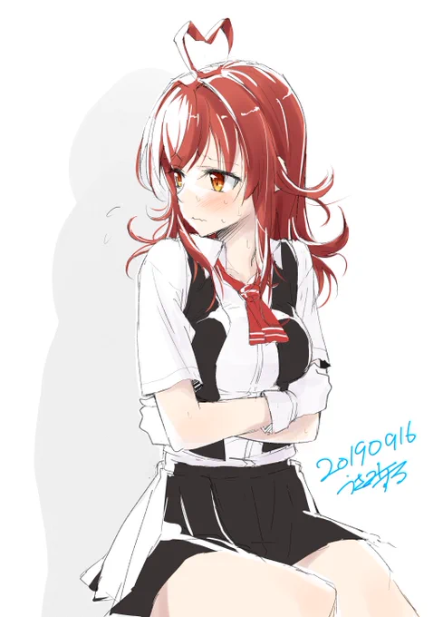 #艦これ版深夜の真剣お絵描き60分一本勝負
#艦これ版真剣お絵描き60分一本勝負_20190916
さっきまで
「お!近接戦闘訓練か?」
とかふざけあってたのに急にスイッチ切り替えてくる嵐
「・・・・」 