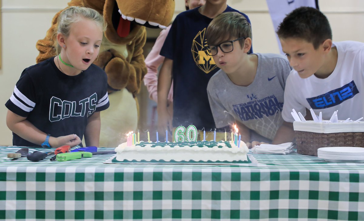 TLScolts's tweet photo. Friday kicked off our 60th birthday party! Let's share our moments all year long at #60StrongTLS. https://t.co/d4yP4wRgHJ