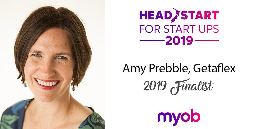 MYOB's tweet photo. Our 2nd finalist for our #HeadStartForStartups Pitch Night on 25th September.
Getaflex have a mission to enable all people in Aotearoa to progress a professional, flexible career regardless of age, gender, industry or location.
Grab your ticket here: https://t.co/LZvT931oeL https://t.co/8AIsUtAEQ2