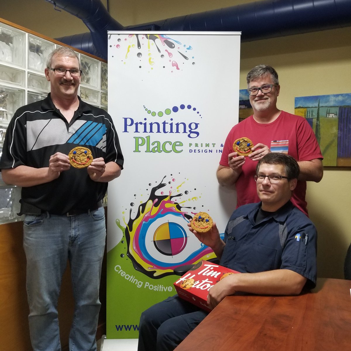 Has your business got some #SmileCookies <a href="/TimHortons/">Tim Hortons</a> At Printing Place we support our children and their reading!!