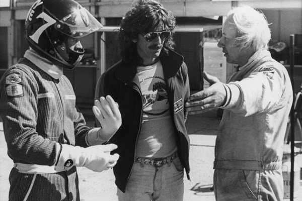 GeorgeHarrison's tweet photo. "I realize it's a lot of pressure, and I don't want to bug them. I don't want to be a groupie... I admire them and I respect, you know, how difficult it is for what they do." • With motorcyclist Barry Sheene and F1 driver John Surtees, April '78 https://t.co/l2xPs4IYFj