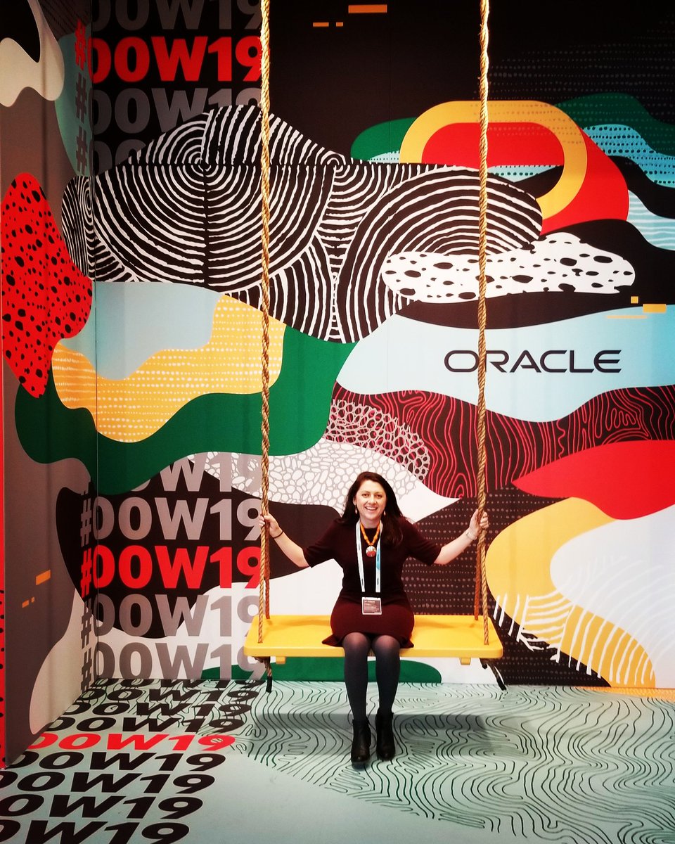 gozelaamoth's tweet image. Arrived at @oracleopenworld #oracledesign #oow19