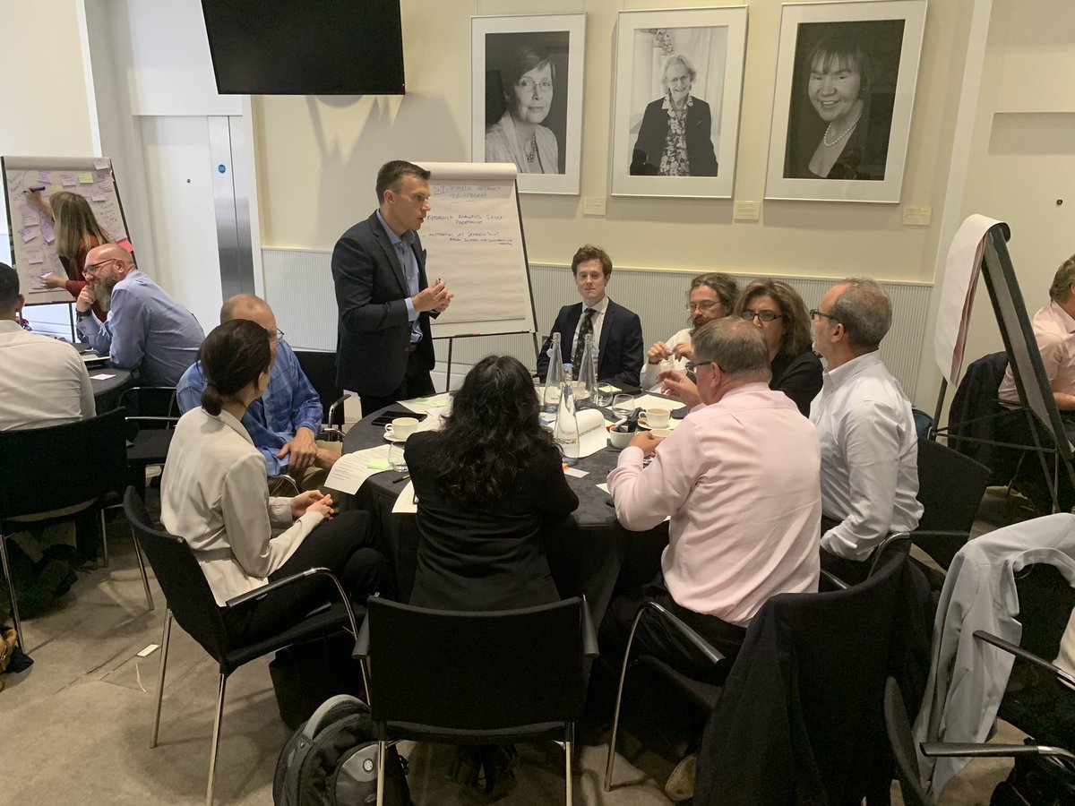 Lanespace's tweet photo. @CSkidmoreUK today opened the first #RoboticsGrowthPartnership workshop hosted by @RAEngNews. A pleasure to be working with fellow Co-chair @PClarke_Ocado and the #UKRobotics community putting UK at the cutting edge of the global smart robotics revolution. @SustDev Goal 9 moving! https://t.co/qJ50AmBqvV