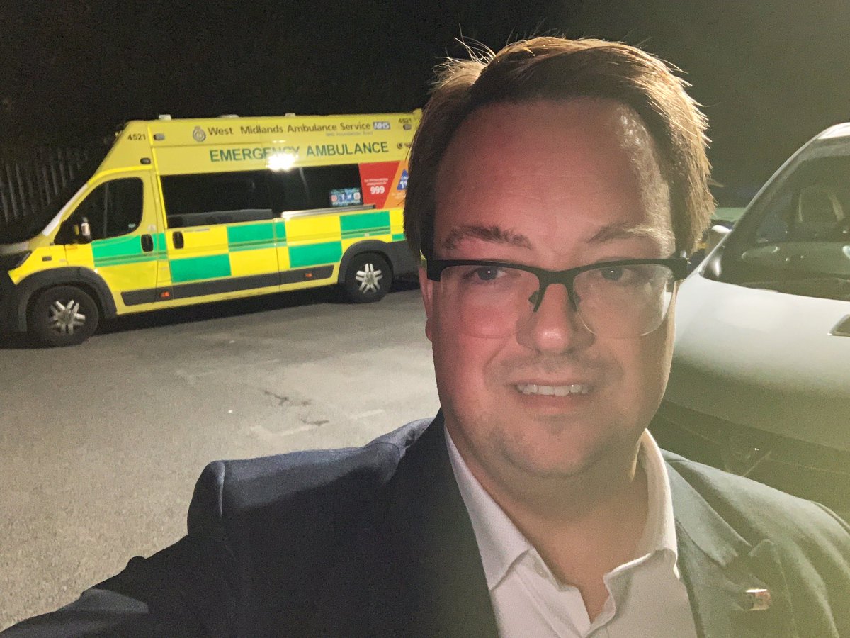 mikejwood's tweet photo. Really interesting day with @OFFICIALWMAS. Started at Emergency Ops Centre in Brierley Hill and then out across the region doing a shift with one of the paramedic teams. Particular thanks to Steph, Karen and Richard for being so brilliant and patient. https://t.co/FJKgC0PrZK
