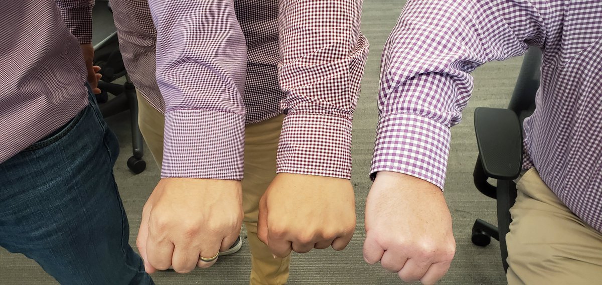 hudsonmendes's tweet image. #RT @aiqudo: Seems to be Purple Checkered Shirt Day at @aiqudo  today!!

#VoiceToAction