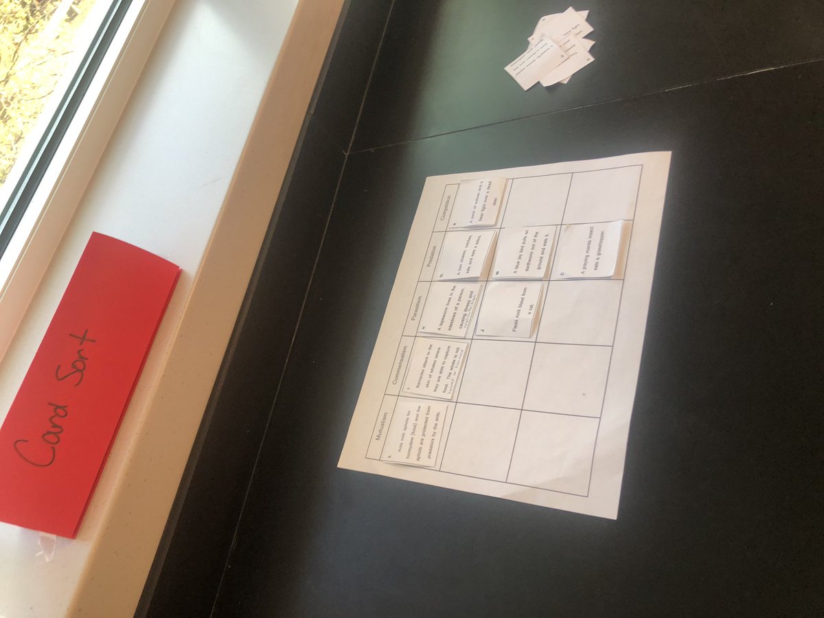 sarahthompss's tweet photo. Reviewing by using a checklist of the TEKS and navigating to review activities based on self-assessment 🙌🏻 #Biology #selfRegulatedLearners #OurHouseGMS https://t.co/ypWZOW4LSu