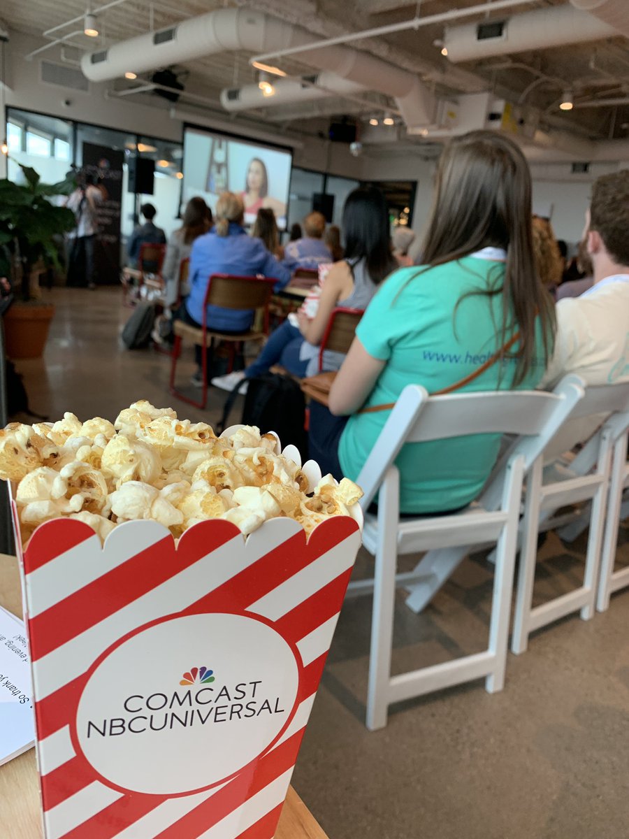j9heck's tweet photo. So pumped to be here for #DenverStartupWeek screening of Chasing Grace episode 2 &amp; a panel discussion to follow #womenintech #women @comcast https://t.co/TRhW39vAM2