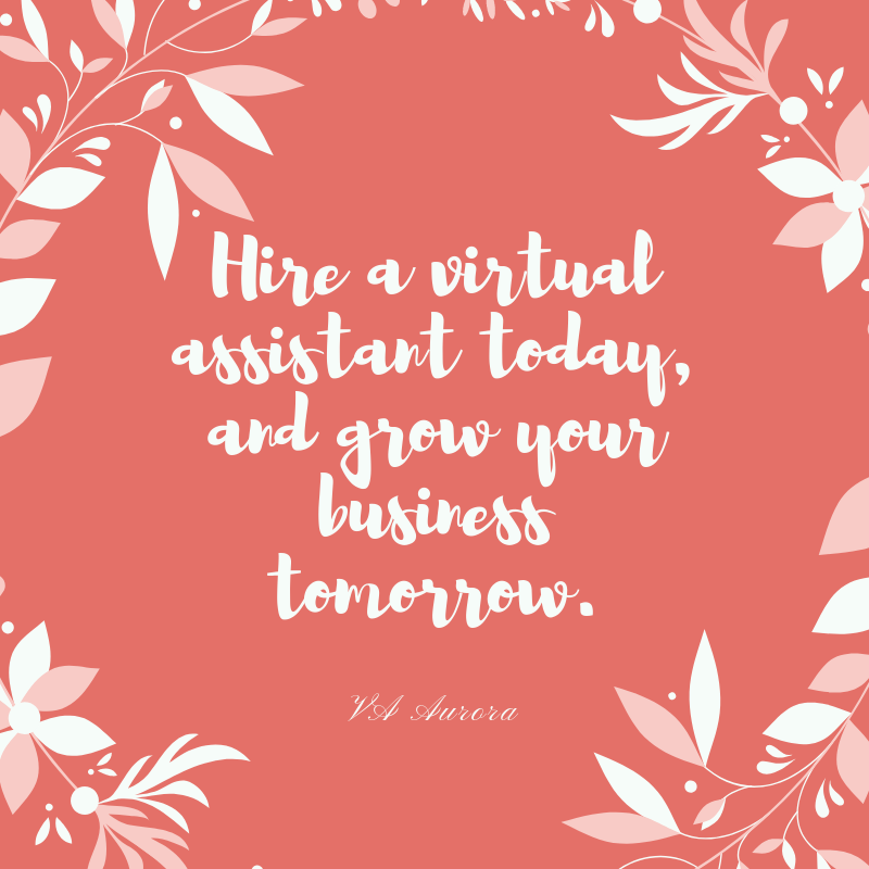 Hire a virtual assistant today, and grow your business tomorrow.
#VirtualAssistant #VirtualAssistantPhilippines #OnlineBusinessSupport #FreelanceServices #SocialMediaSupport #SocialMediaManagement #VirtualAdministrativeServices