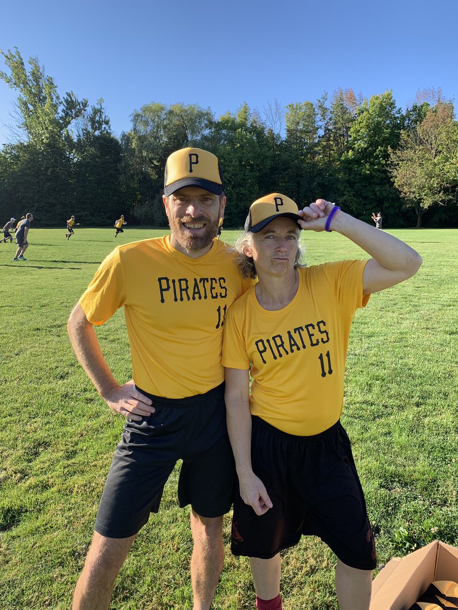 We came out of retirement to get the trifecta: tournament, spirit and party. Some serious baseball fans might recognize the Mendoza jersey. But we were batting closer to .1000...