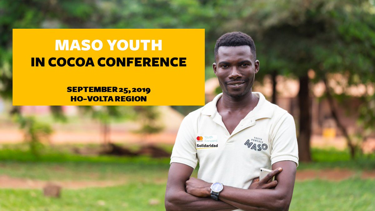 Solidaridad_wa's tweet photo. Interested in knowing more about @Solidaridad_wa cocoa work stream? Three main events coming up between Sep/Oct in partnership with @ghcocobod @masoghana #ACCE2019 .Join us for insights into our productivity enhancement,youth employment, digital innovations programs https://t.co/i5mZxYaumL
